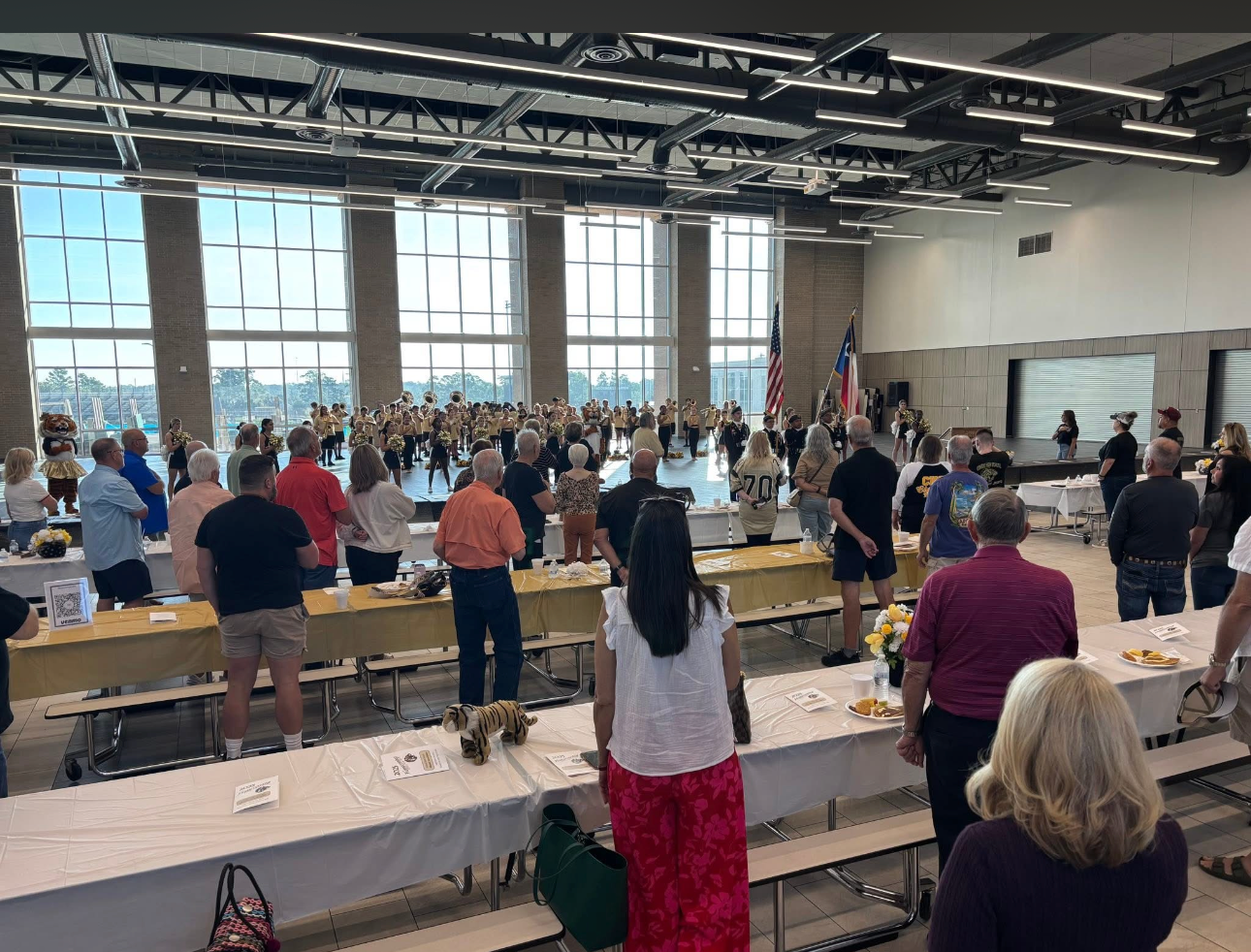 Alumni event with CHS band performing